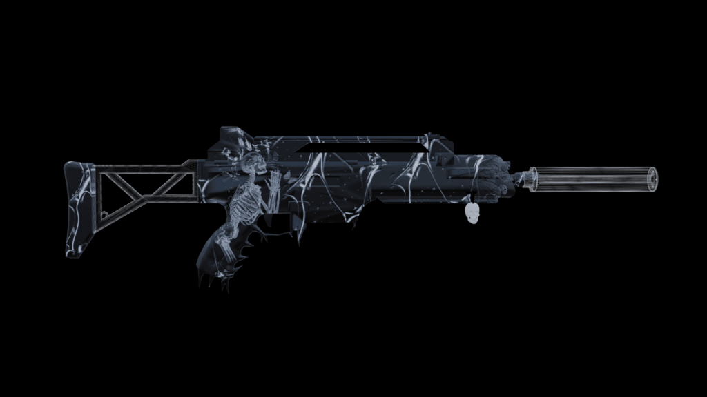 Skeleton Specialcarbine X Wireframe (Specialcarbine) V1.0