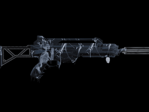 Skeleton Specialcarbine X Wireframe (Specialcarbine) V1.0