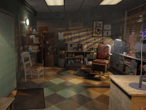 [MLO] Tattoo Studio Extended (Sandy Shores & Paleto Bay) RageMP, FiveM