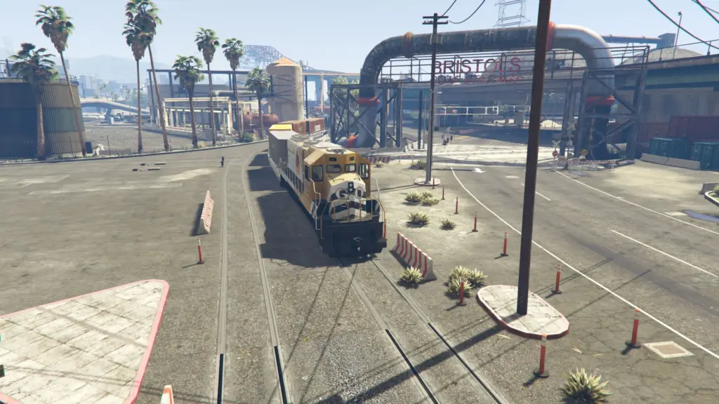 Train on Docks and East LS 1.0