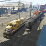 Train on Docks and East LS 1.03