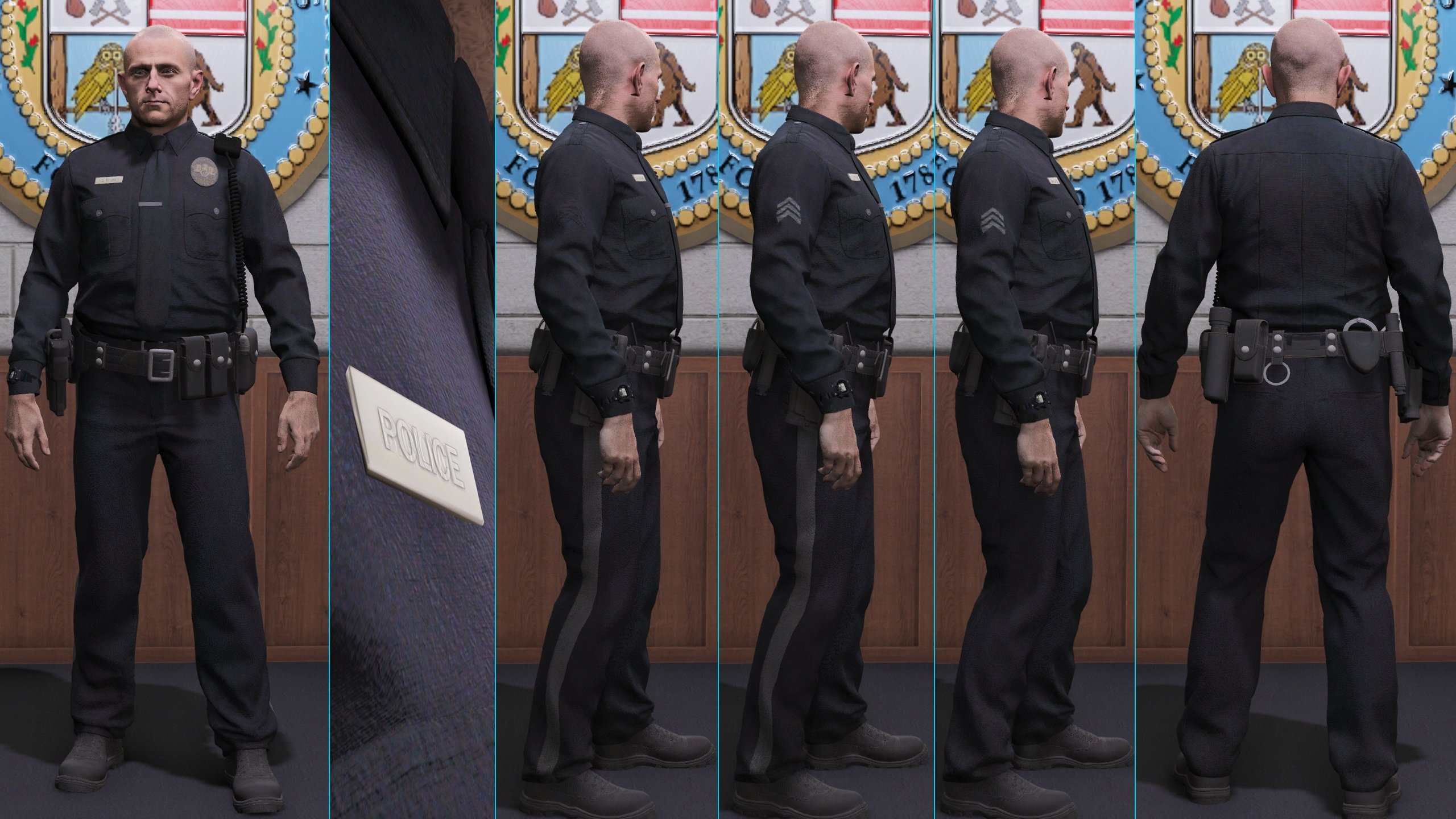 Ready or Not 4K LSPD Uniform for MP Male