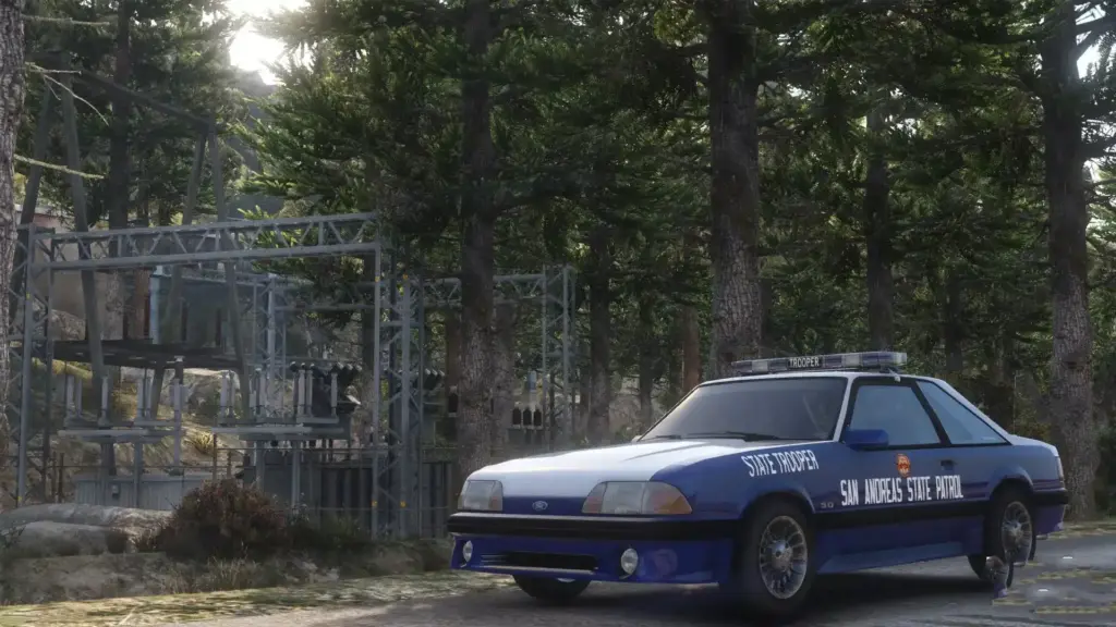 1990 Ford Mustang GT San Andreas State Patrol