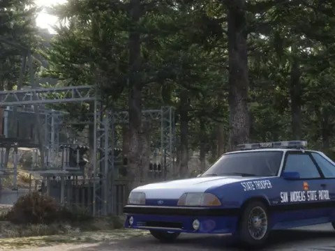 1990 Ford Mustang GT San Andreas State Patrol