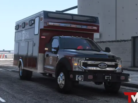 2020 Ford F550 FD Walk In Rescue