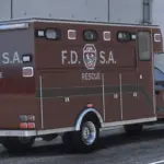 2020 Ford F550 FD Walk In Rescue3