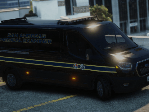2022 Ford Transit - Medical Examiner/Coroner Van V1.0.1 Non-ELS | FiveM Ready