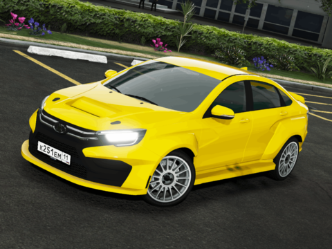 2022 Lada Vesta SP [Add-On | Extras | Tuning | Livery | Template]