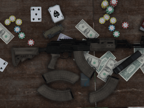 AK-47 From Call of Duty: Modern Warfare 2 Remastered V2.0 Rework