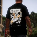 Anime theme Oversized T-Shirt Pack for Franklin v13