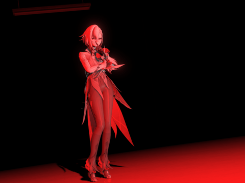 Arlecchino from Genshin Impact [Add-on Ped] V1.0