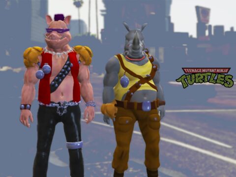 Bebop & Rocksteady [Add-On Ped]