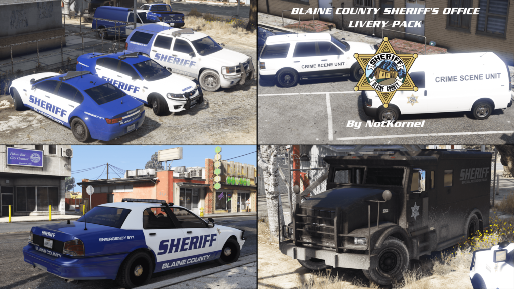 's Office Livery Pack - BCSO 1.0