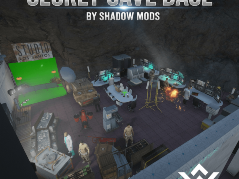 Cave secret base [Menyoo] V1.0