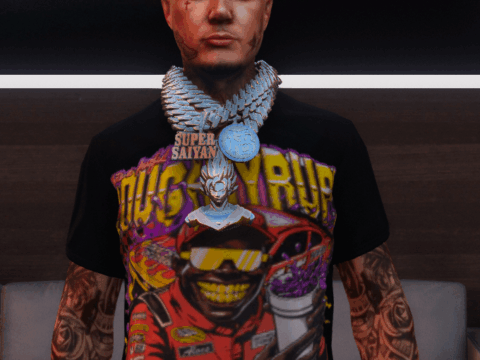 Cough Syrup Shirt For MP Male 1.0
