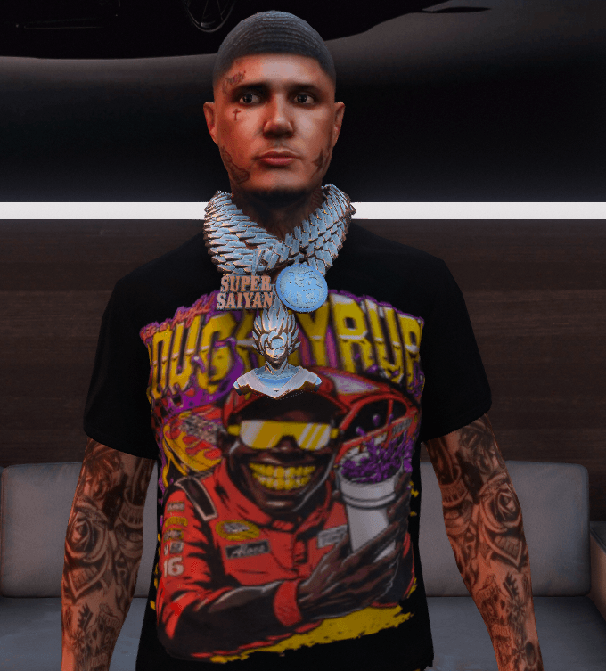 Cough Syrup Shirt For MP Male 1.0