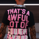 Cough Syrup Shirt For MP Male 1.065