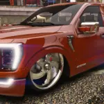Custom Slammed Slider 2021 Ford F-1503