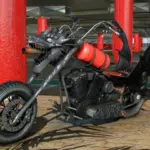 Dragon Bike Flame