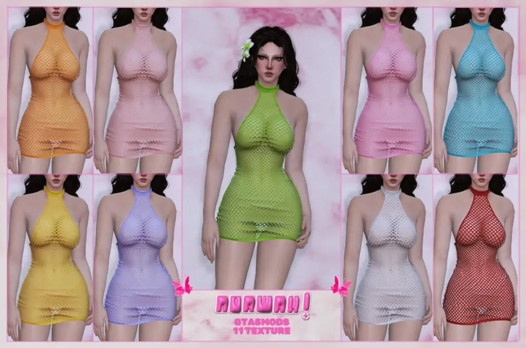 Fishnet Dress for MP Female 1.0