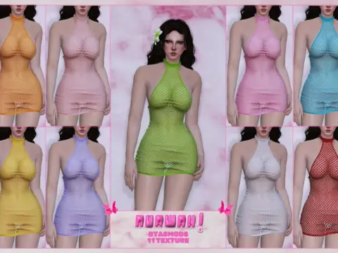 Fishnet Dress for MP Female 1.0