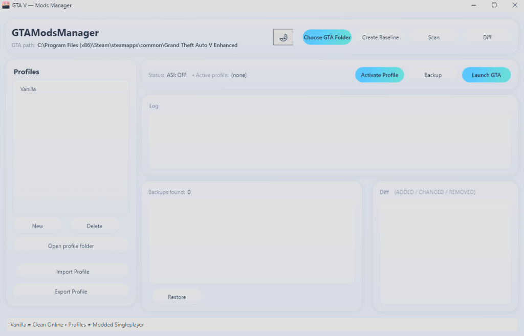 GTAModsManager 1.0