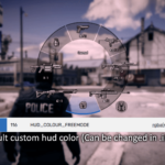 HUD Color Override For Custom Peds