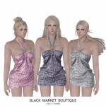 Halter neck mini dress for MP Female 1.0