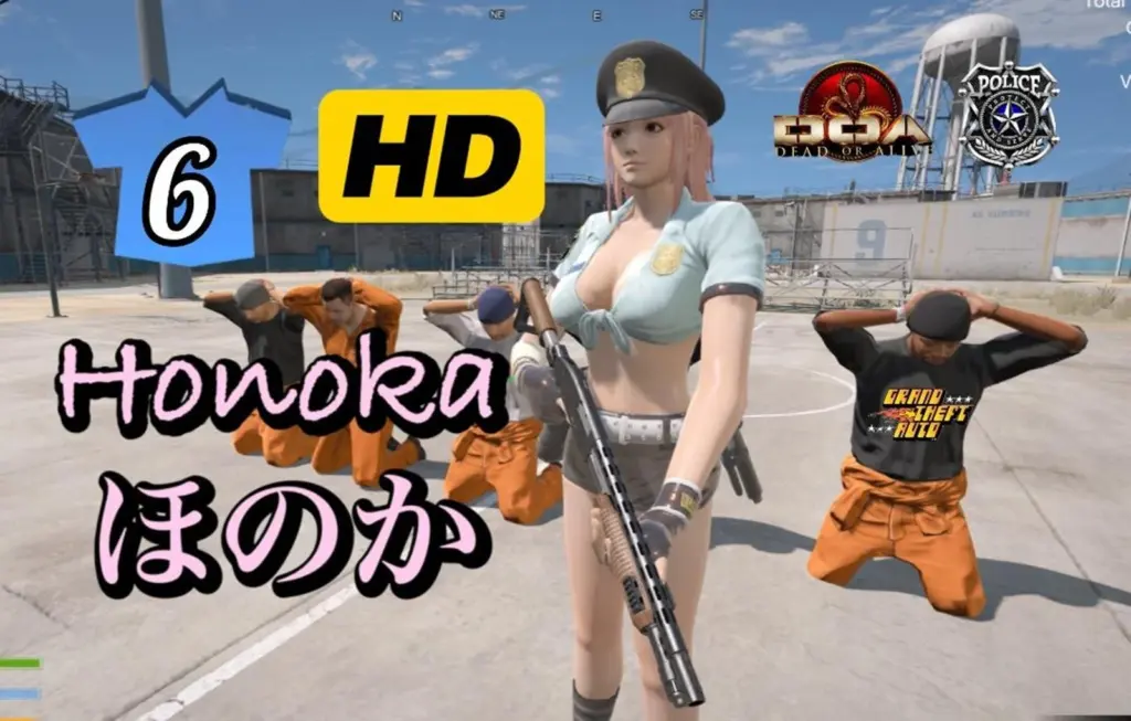 Honoka (DOA 5) [Add-On Ped] V1.0