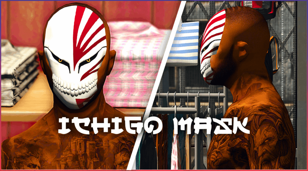 Ichigo Kurosaki Hollow Mask for MP Male 1.0