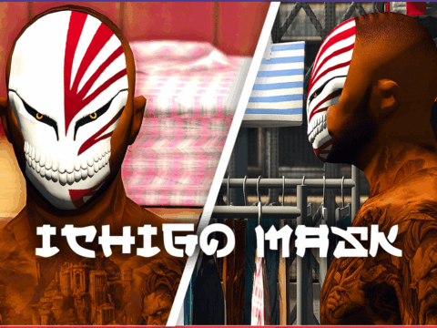 Ichigo Kurosaki Hollow Mask for MP Male 1.0
