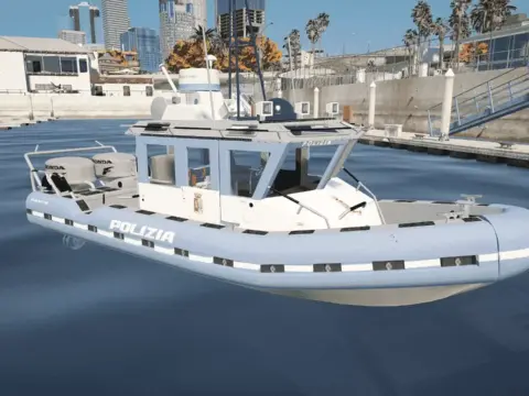 Italian State Police Boat