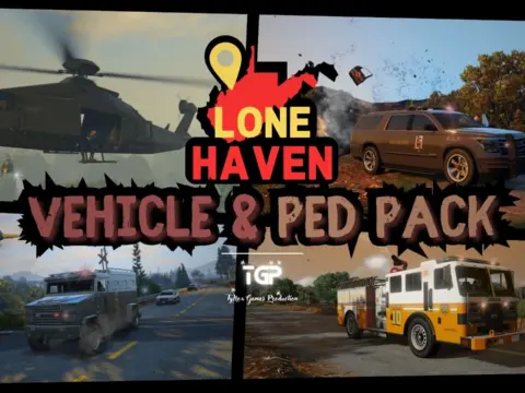 Lonehaven Vehicle & Ped Pack [SP Add-On] V1.0