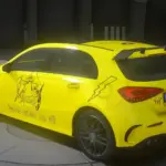 Mercedes-Benz A45s AMG Pikachu3