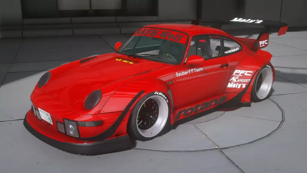Porsche 911 RWB Drift