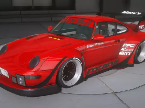 Porsche 911 RWB Drift