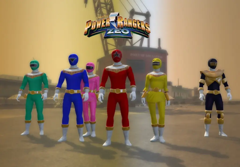 Power Rangers Zeo [Add-On Peds] V1.0