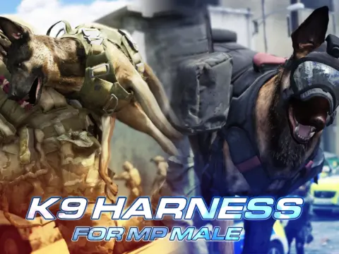 Tactical K-9 / Dog Harness Pack for MP Male V1.0