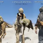 Tactical K-9 / Dog Harness Pack for MP Male V1.0