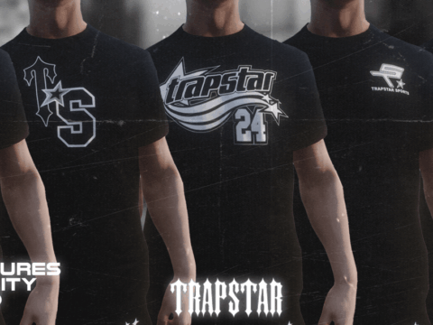 Trapstar T-Shirt Pack for MP Male 1.0
