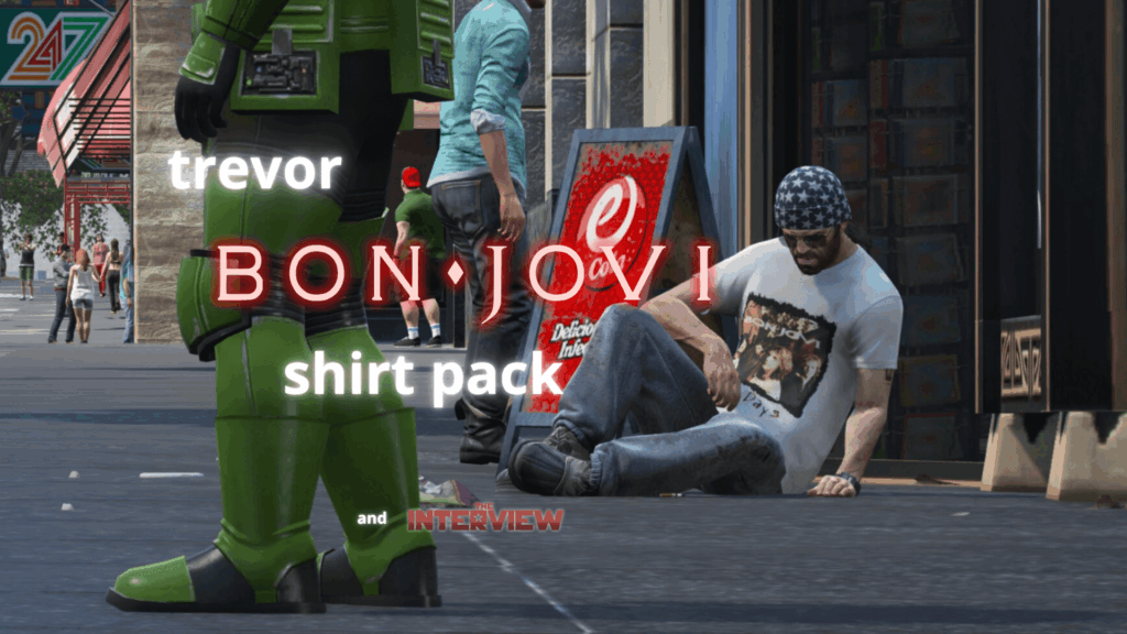 Trevor Bon Jovi shirt Pack 1.0
