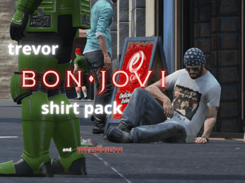 Trevor Bon Jovi shirt Pack 1.0