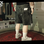 Triple Stack Distressed Shorts for MP Male V1.1