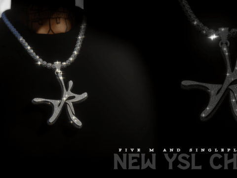 YSL New Logo Chain For MP Male