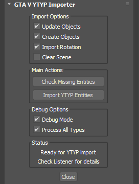 YTYP Importer for 3DsMax 1.0