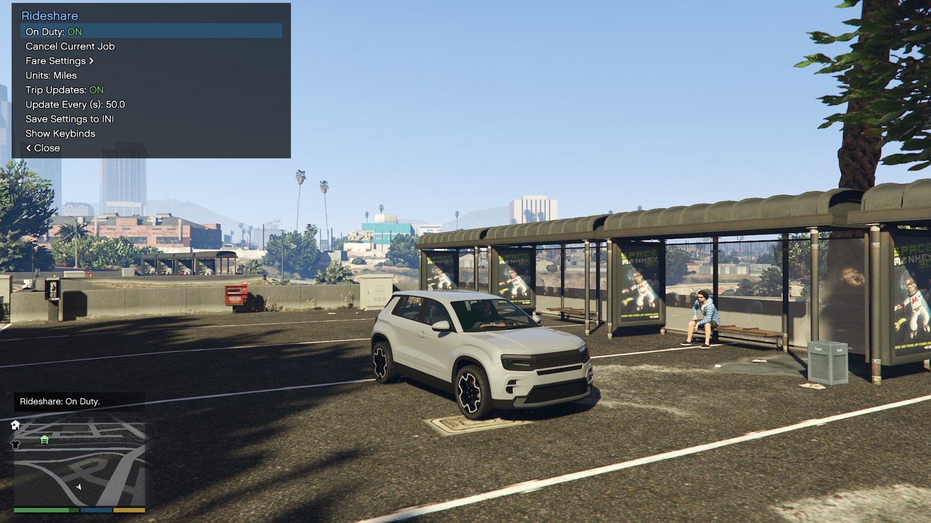 Ryde - Rideshare Driver Mod