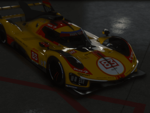 Ferrari 499P #83 AF-CORSE [LIVERY]