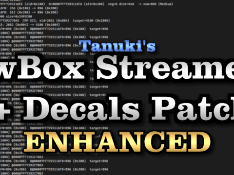 fwBoxStreamer + DecalsPatch (Enhanced) V1.0