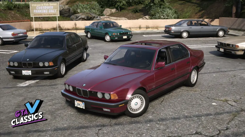 1988 BMW 735i [Add-On | LODs | VehFuncsV | Extras] V1.0