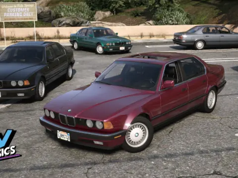 1988 BMW 735i [Add-On | LODs | VehFuncsV | Extras] V1.0